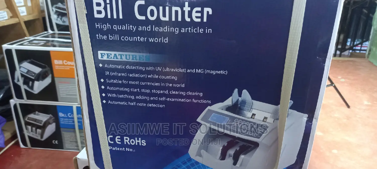 Bill Counter With Fake Note Detection