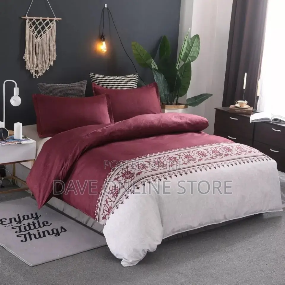 4 Pcs Bed Duvet Sets