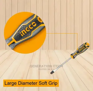 6pcs Ingco Industrial Premium Pro-Grade Screwdriver Set
