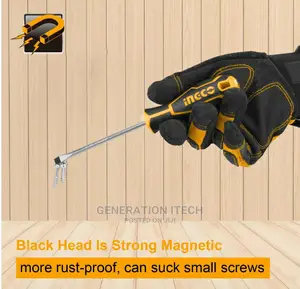 6pcs Ingco Industrial Premium Pro-Grade Screwdriver Set