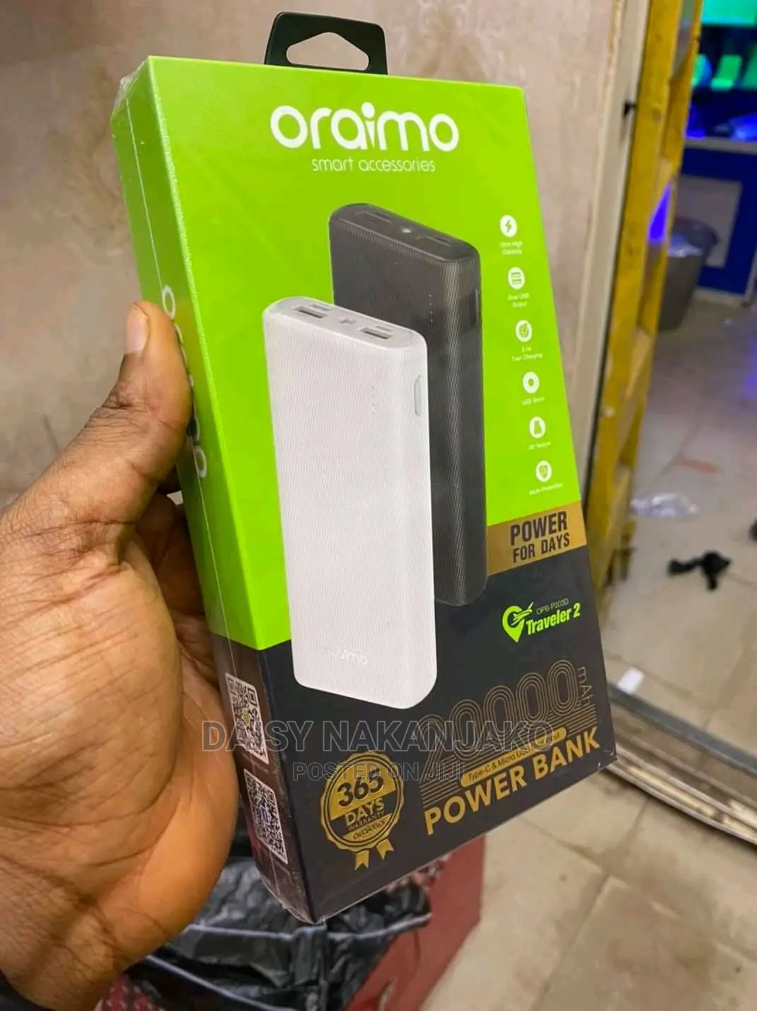 Oraimo Powerbank 20000mah