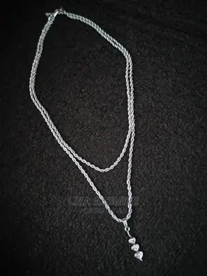 Men's Simple and Unique Double Chain/Necklace Available
