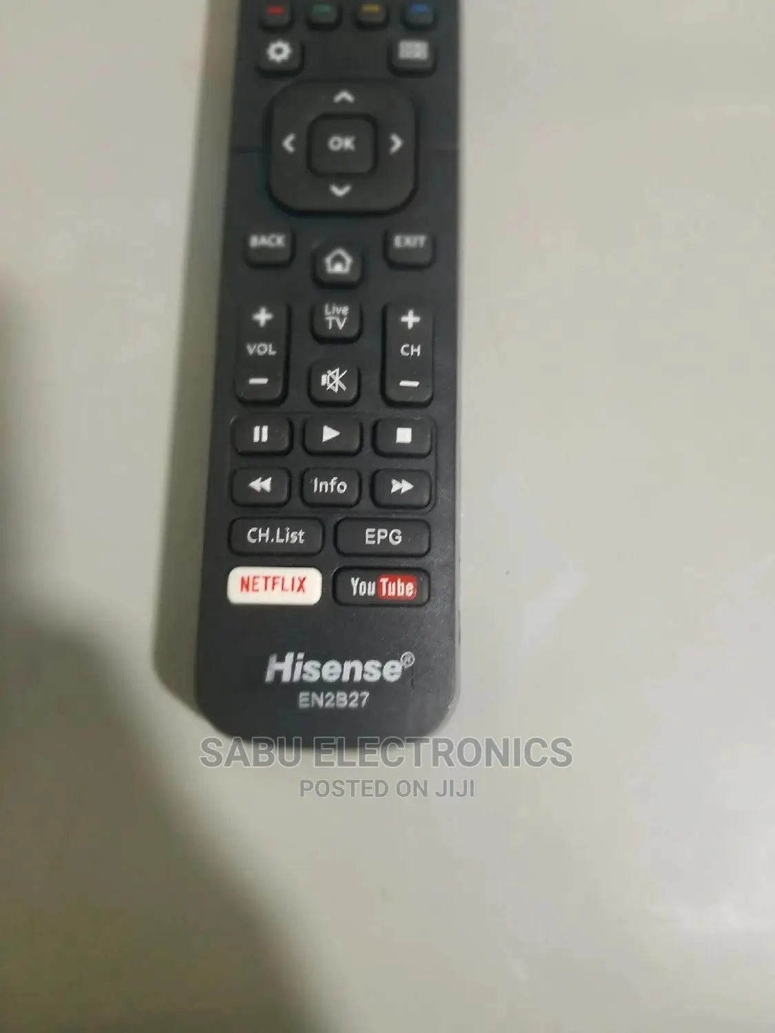 Remorte Control Replacement for Hisense Smart