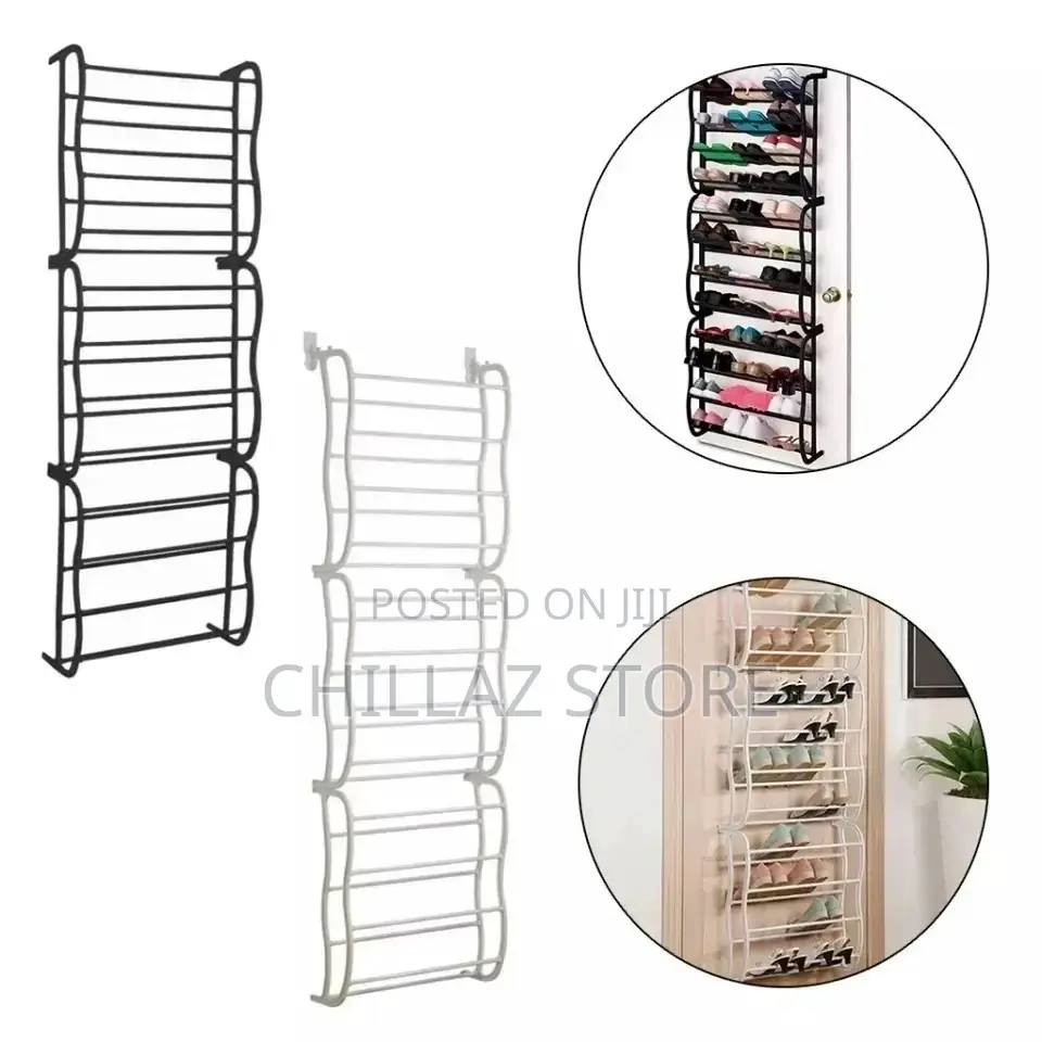 Over the Door or Wall Shoe Rack