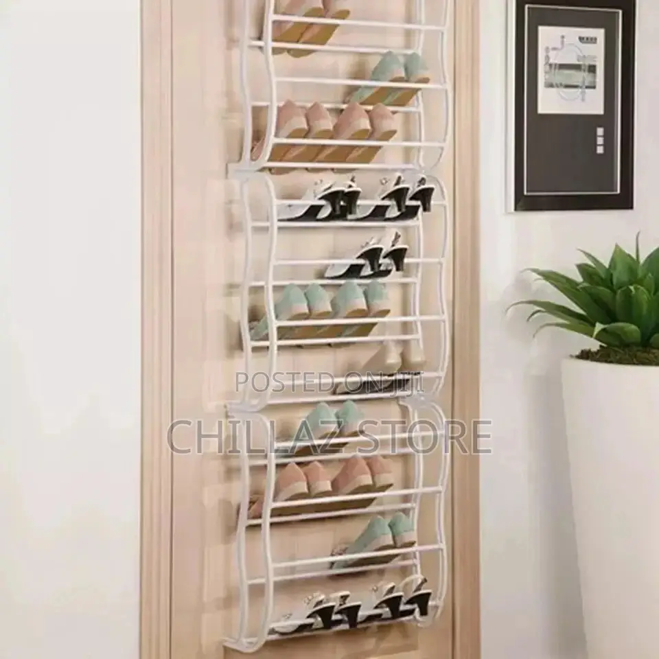 Over the Door or Wall Shoe Rack