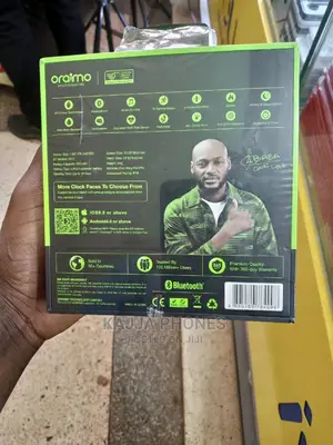 Oraimo Smart Watch Black in Colour