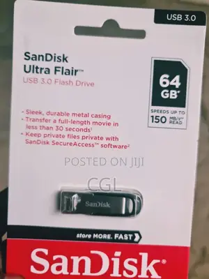 Sandisk Flashdisk 64gb Ultra Flair 3.0 64gb Flash Drive