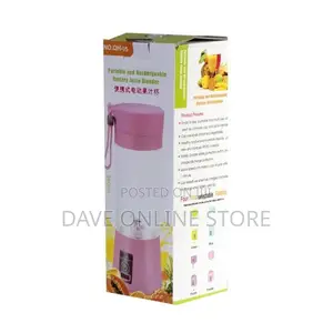 Portable Rechargeable Battery Juice Blender