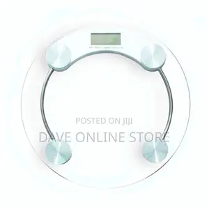 Digital LCD Electronic Glass Bathroom Weighing