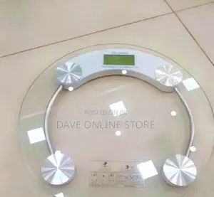 Digital LCD Electronic Glass Bathroom Weighing