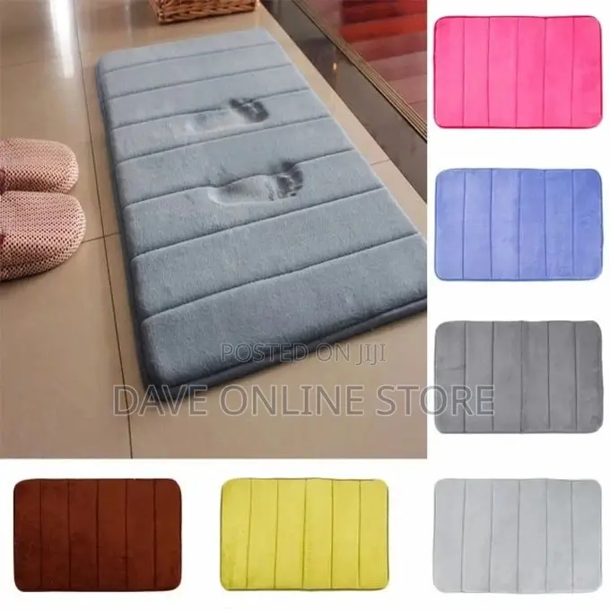 Kitchen Door Floor 40*60cm Bathroom Carpet Rug .