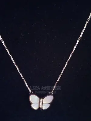 Stainless Steel Butterfly Necklaces Available