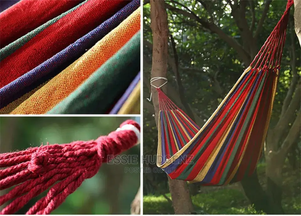 Hammock/Canvas Stripe Bed