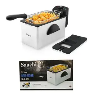 Deep Fryer-3l-Silver-Saachi