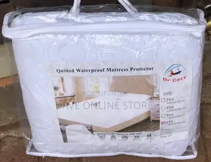 Dr. Cozy Quilted Mattress Protector Waterproof - White