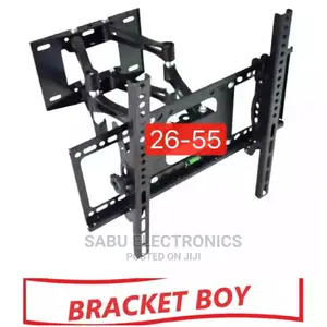 Double Arm Rotating TV Wall Mount Suitable for 26 to 55 Inch