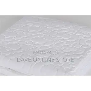 Dr. Cozy Quilted Mattress Protector Waterproof - White