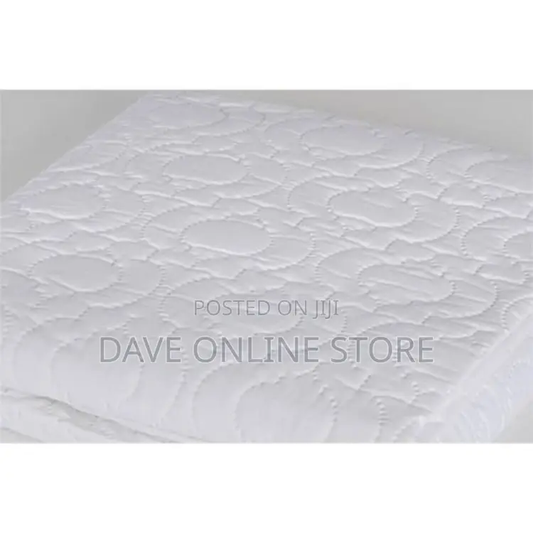 Dr. Cozy Quilted Mattress Protector Waterproof - White