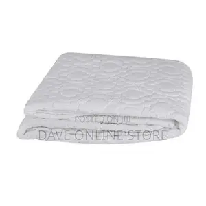 Dr. Cozy Quilted Mattress Protector Waterproof - White