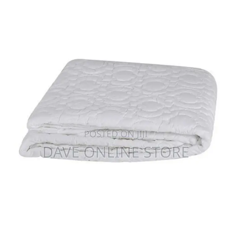 Dr. Cozy Quilted Mattress Protector Waterproof - White