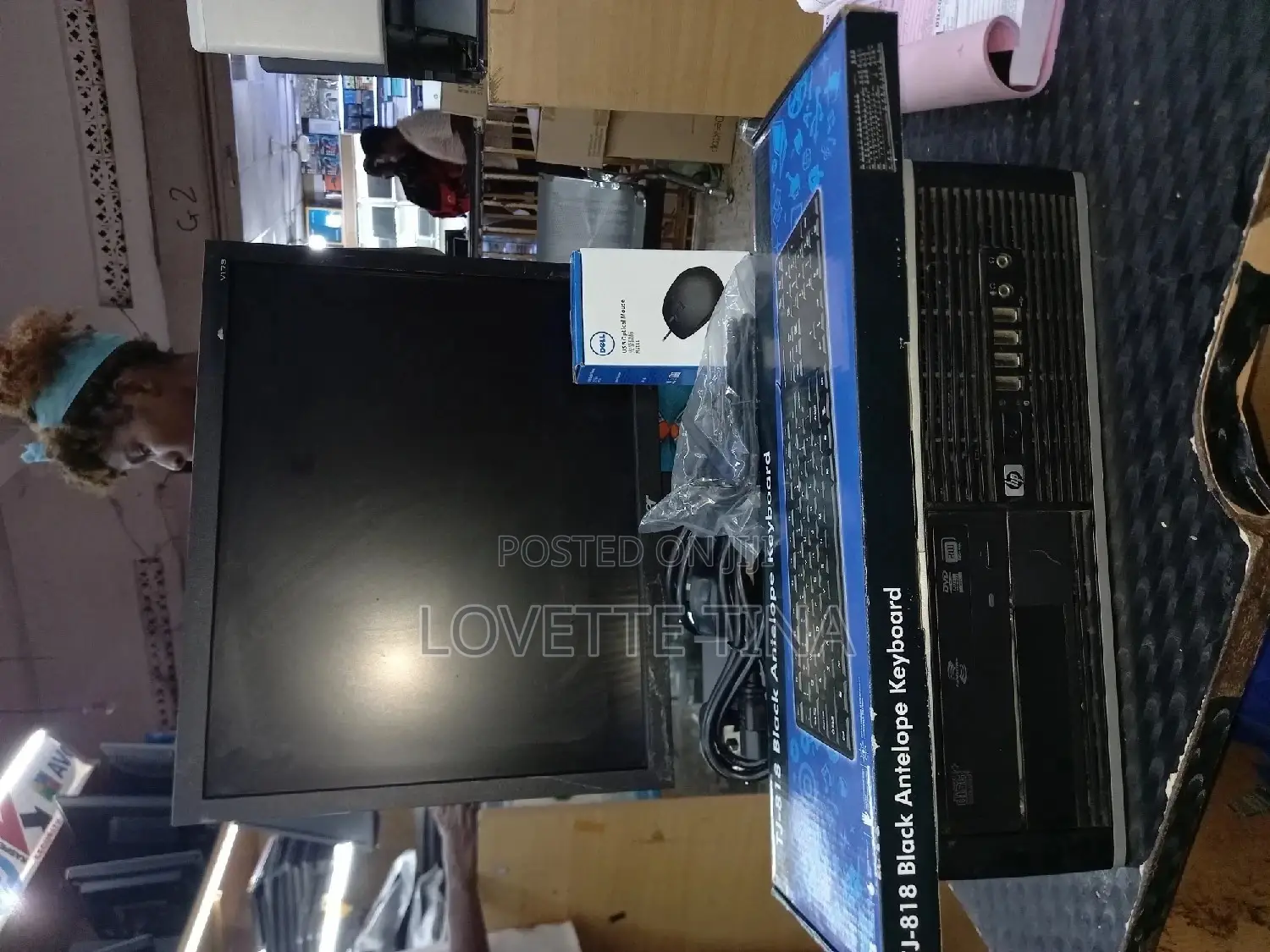 Desktop Computer HP 2GB Intel Core 2 Duo HDD 160GB