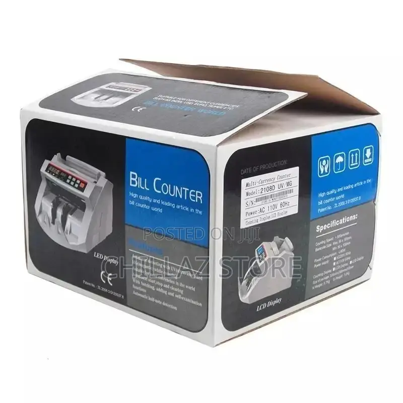 Original Bill Counter With Counterfeit Detection