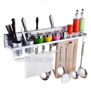 Wall Mount Kitchen Utensils Organizer