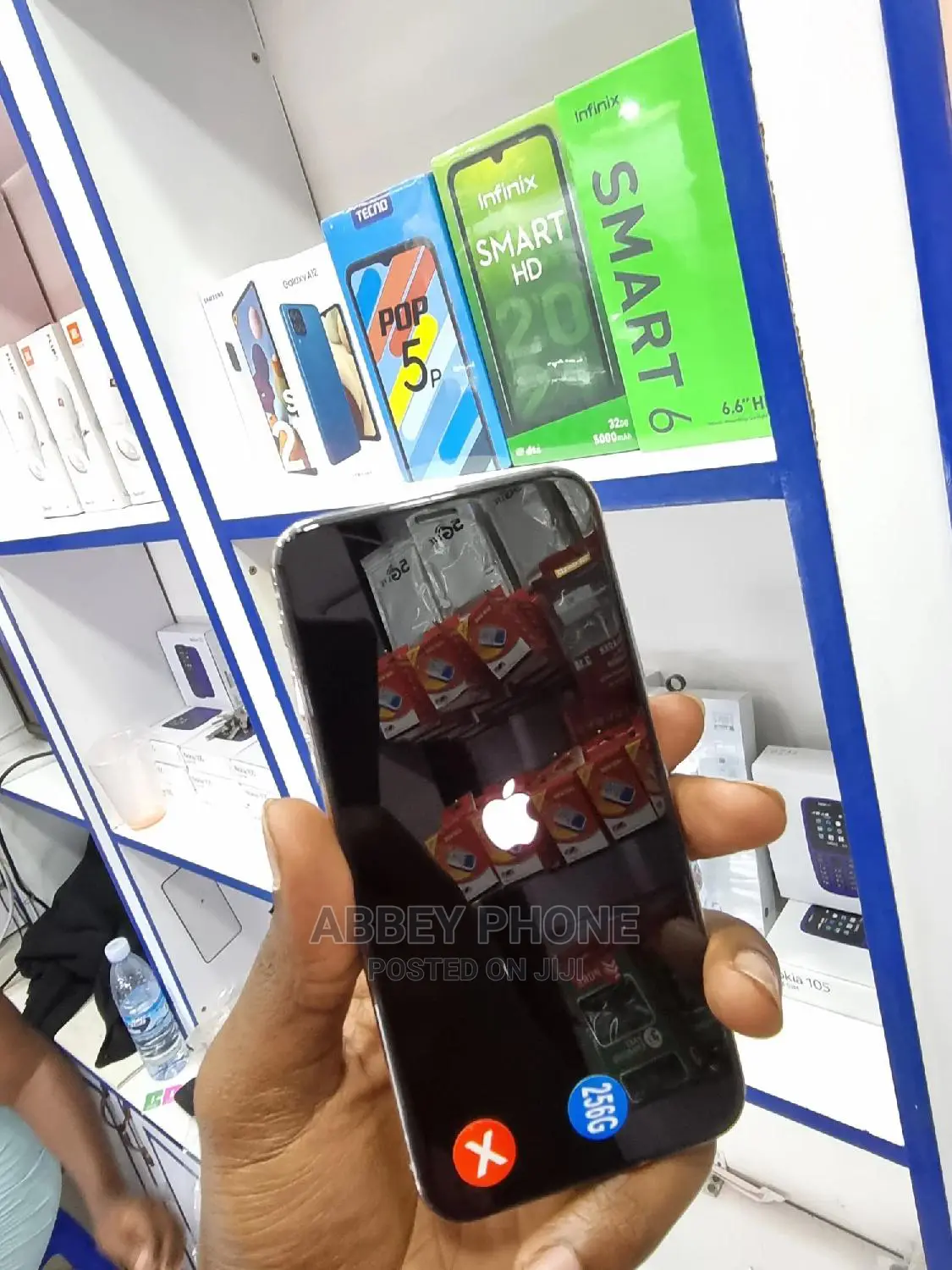 New Apple iPhone X 256 GB White