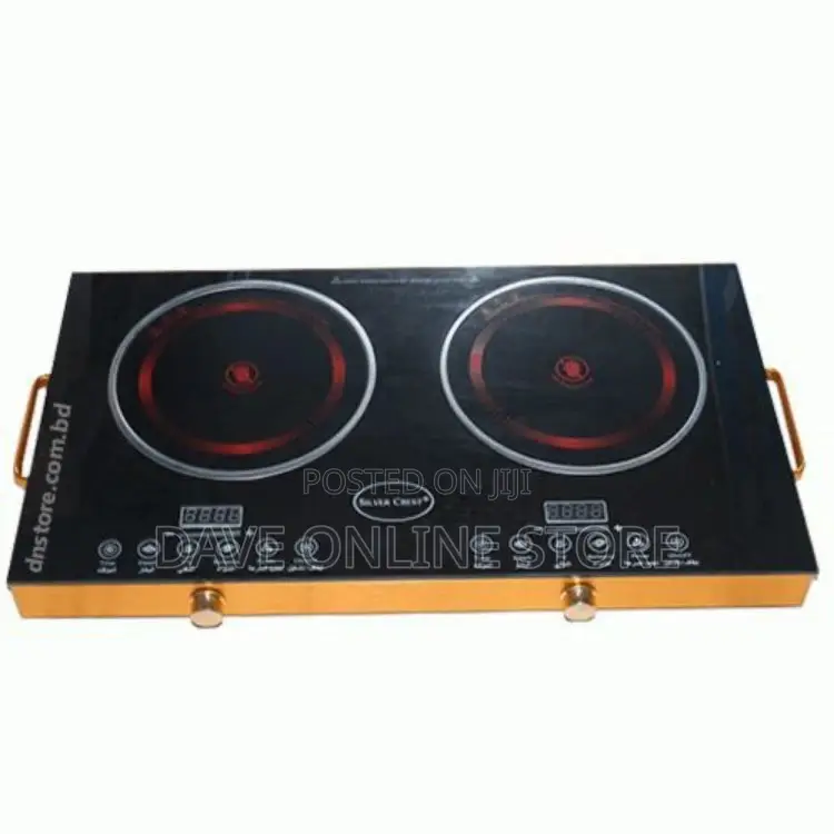 Silver Crest 2 Burner Infrared Cooker Hot Plate Stove -