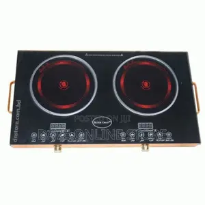 Silver Crest 2 Burner Infrared Cooker Hot Plate Stove -