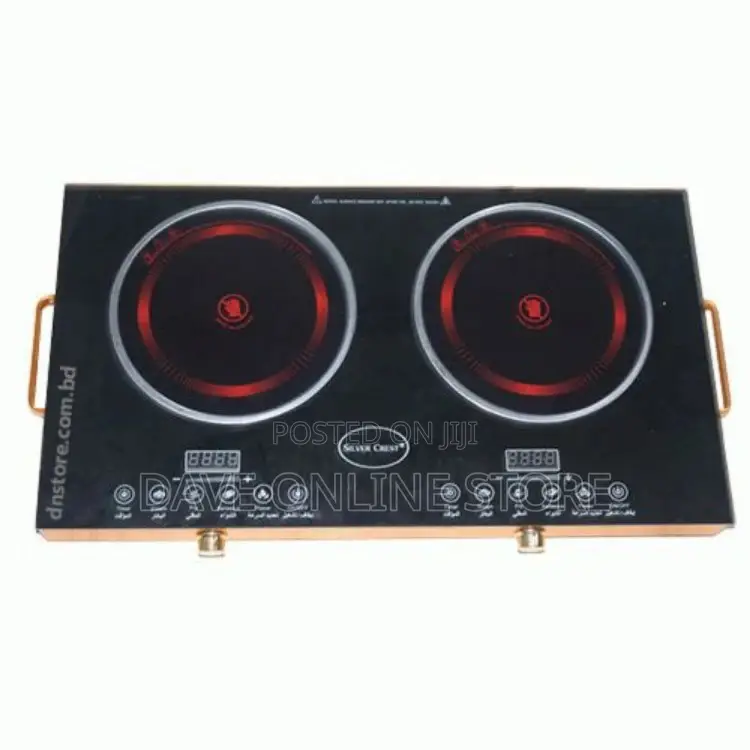 Silver Crest 2 Burner Infrared Cooker Hot Plate Stove -