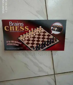 Portable Chess Set For Intelligence Development