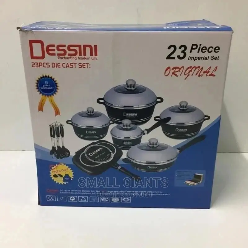 23 Pcs Non Sticky Desini Cookware Set