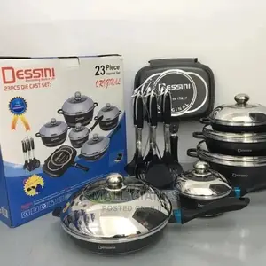 23 Pcs Non Sticky Desini Cookware Set