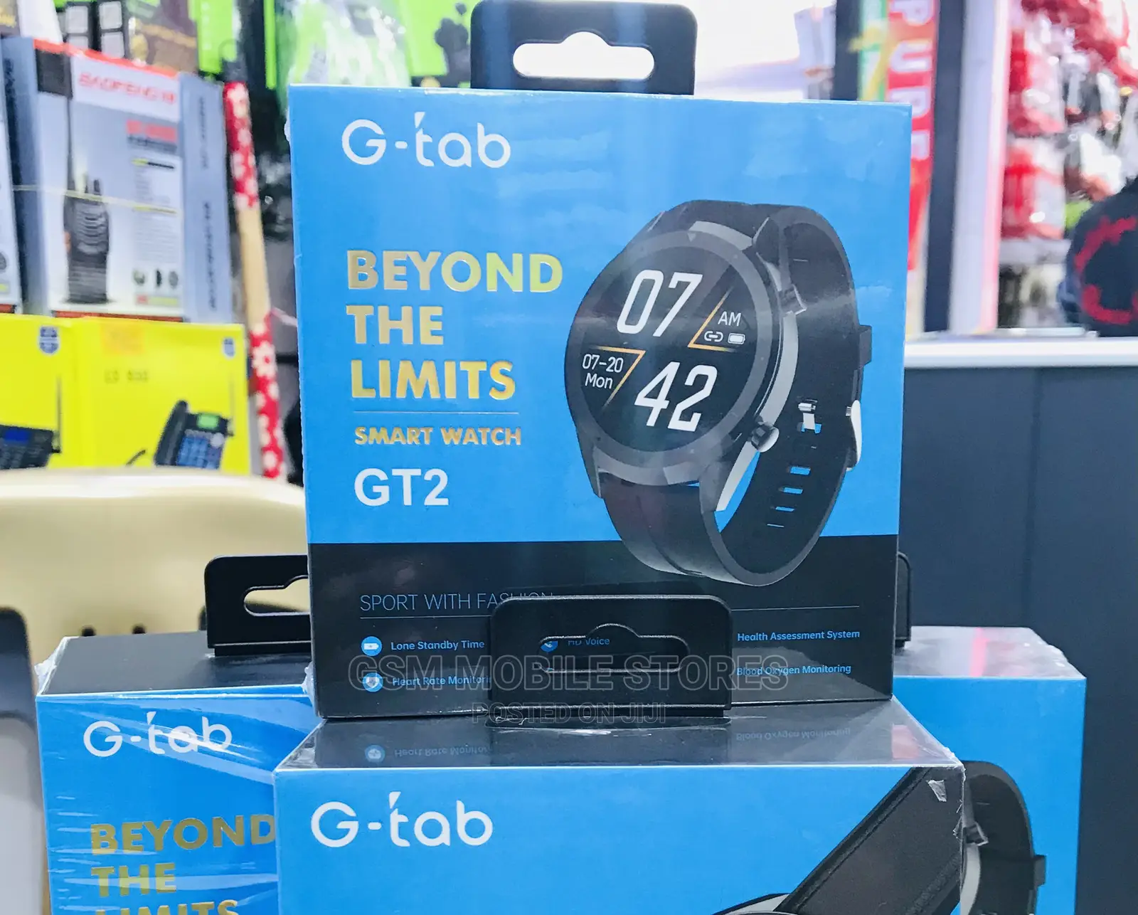 G-Tab GT2 Smart Watch Bluetooth Calling Music Player Etc.