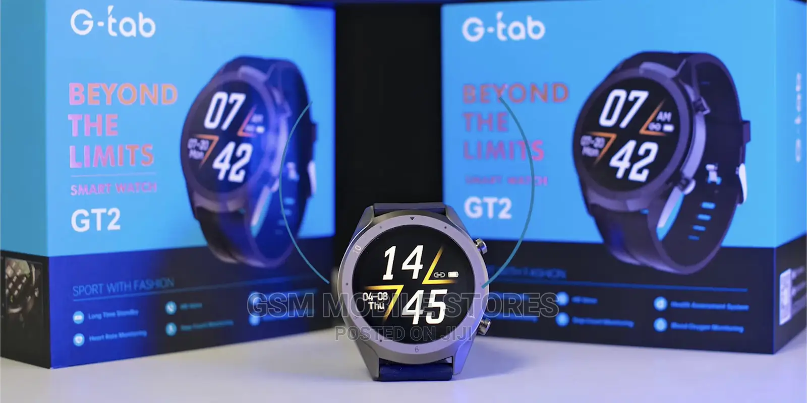 G-Tab GT2 Smart Watch Bluetooth Calling Music Player Etc.