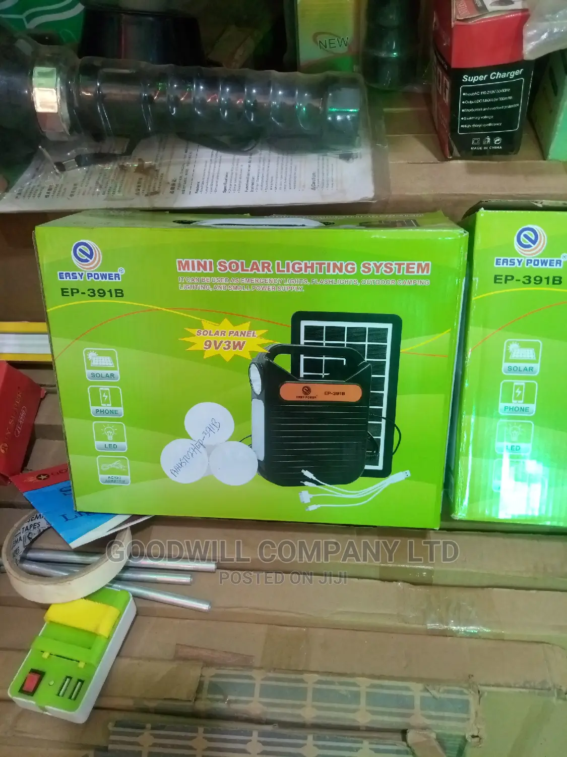 Mini Solar Kit With 3bulbs