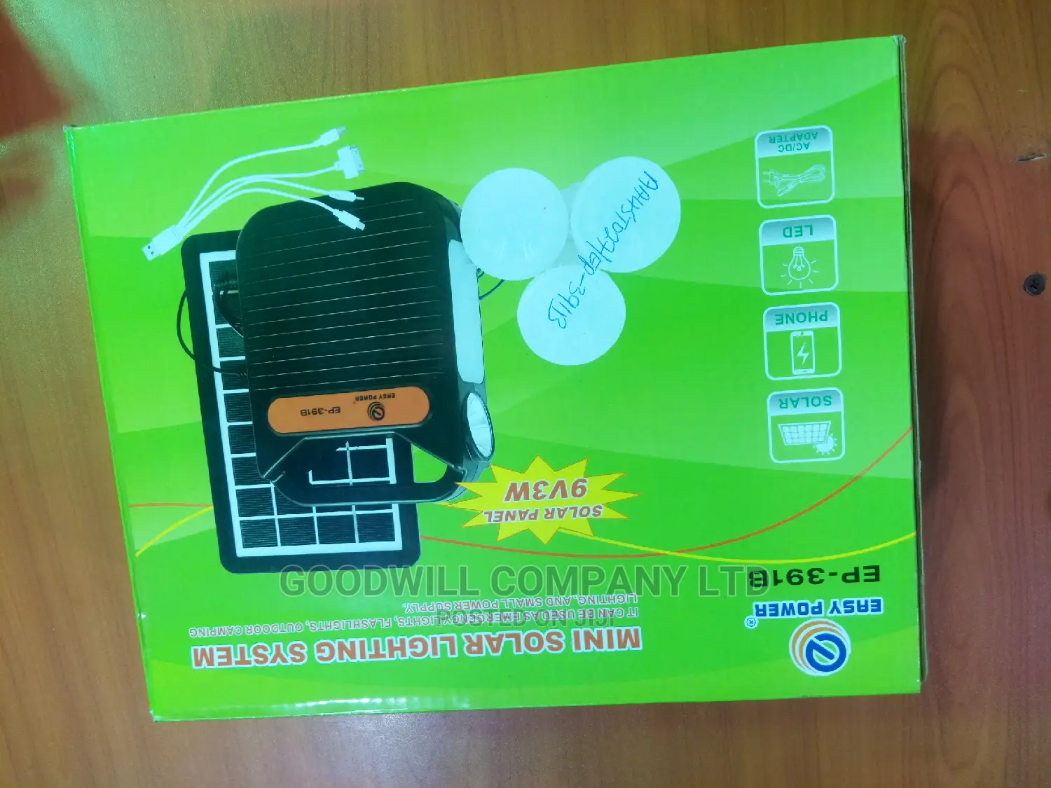 Mini Solar Kit With 3bulbs