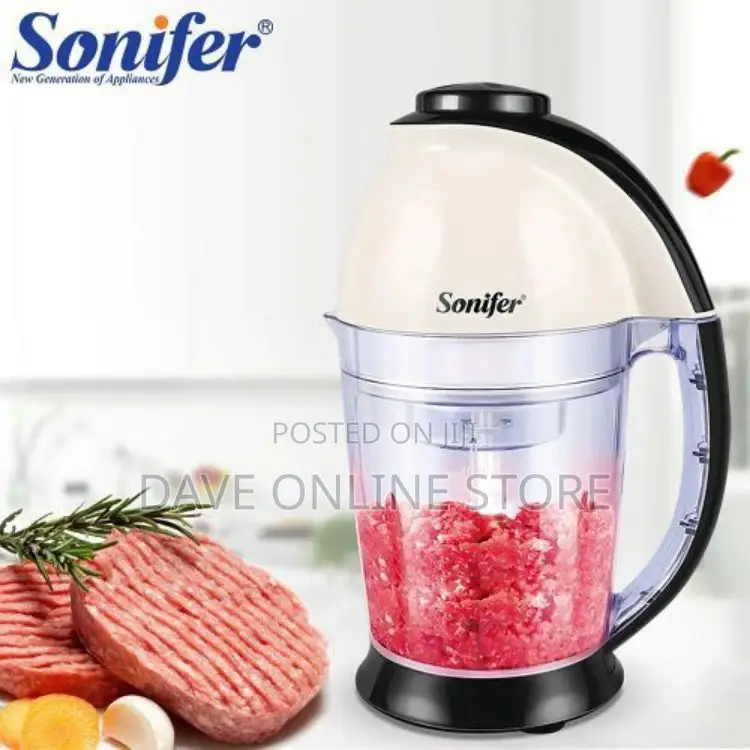 Sonifer 2in1 Electric Food Chopper and Meat Grinder -