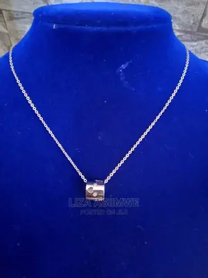 Simple Lady Silver Necklaces Available
