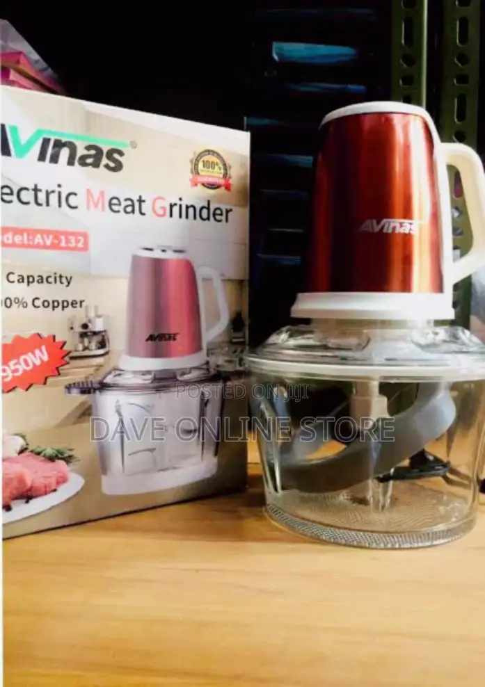 AVINAS Electric Meat Grinder Kitchen Food Chopper Cutter -