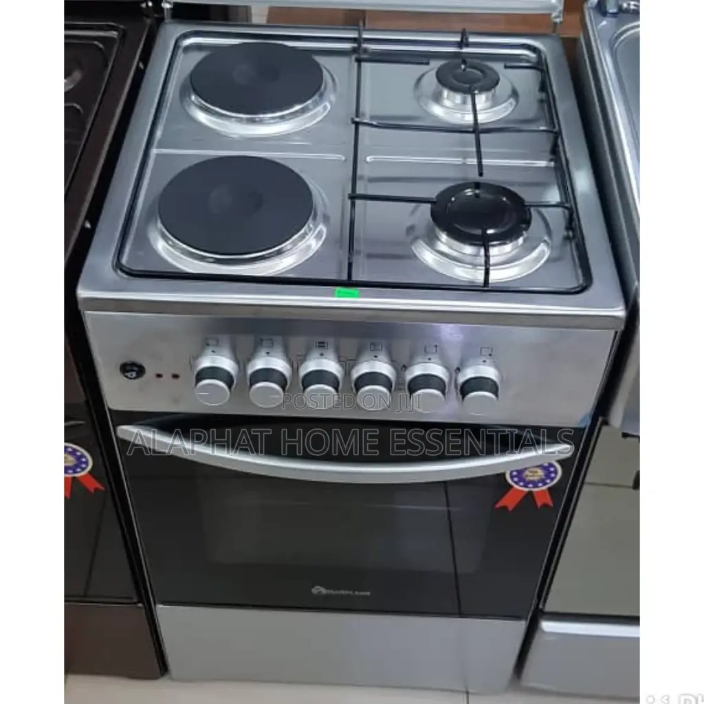Blueflame 2+2 Silver ( 2 Electric Plate and 2 Gas Plates)