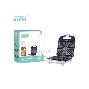 Winningstar 4 Slice Sandwich , Panini Maker, Toaster Grill