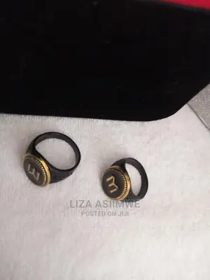 Men's Black Designer Rings Available