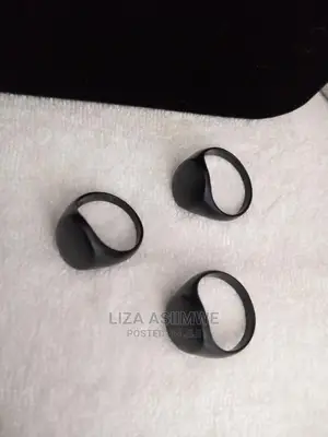 Men's Black Designer Rings