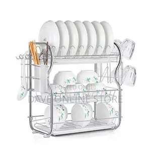 Dish Rack Drainer- 3 Layers