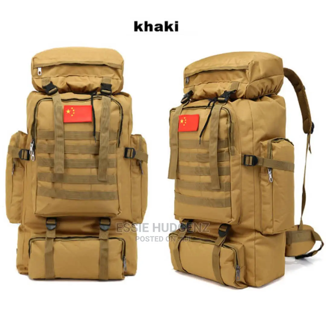 Khaki Backpack 70ltrs