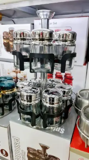 12 Pcs Rotating Spice Rack