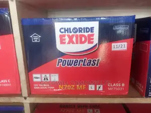 N70Z 75ah MF Chloride Exide Battery