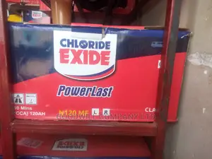 120ah N120 MF Chloride Exide Battery